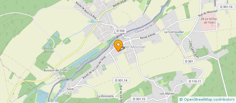 localisation de l'entreprise NORMANDIE CABLAGE NOR-CA à SOREL-MOUSSEL
