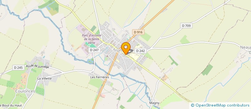 localisation de l'entreprise NORMANDIE CHEMINEES à GOUFFERN EN AUGE