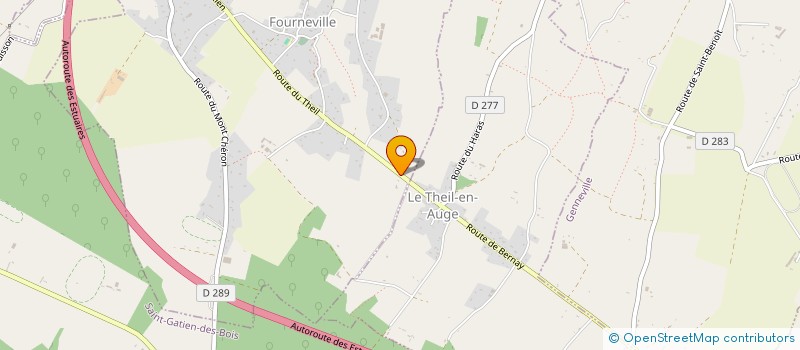 localisation de l'entreprise NORMANDIE CONCEPT  FOURNEVILLE