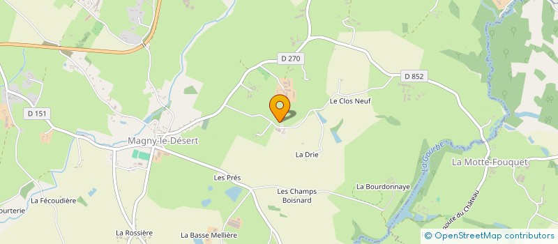 localisation de l'entreprise NORMANDIE CONCEPT CAR à MAGNY-LE-DESERT