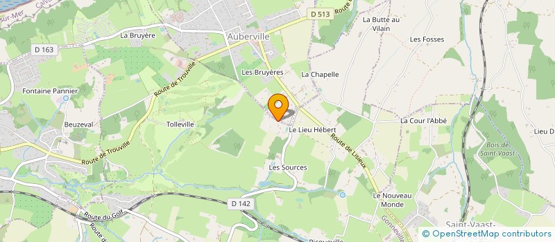 localisation de l'entreprise NORMANDIE CONCEPT HABITAT  GONNEVILLE-SUR-MER