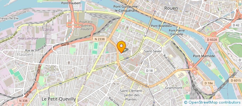 localisation de l'entreprise NORMANDIE CONNECT à ROUEN