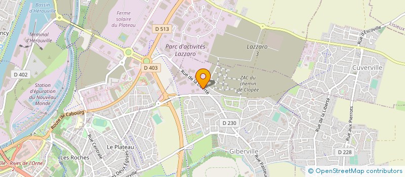 localisation de l'entreprise NORMANDIE CONSTRUCTION RENOVATION  GIBERVILLE