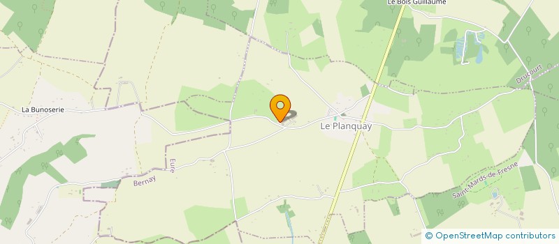 localisation de l'entreprise NORMANDIE CYCLING TEAM (NCT)  LE PLANQUAY