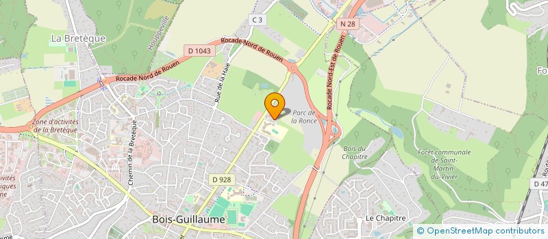 localisation de l'entreprise NORMANDIE DEVELOPPEMENT à BOIS-GUILLAUME