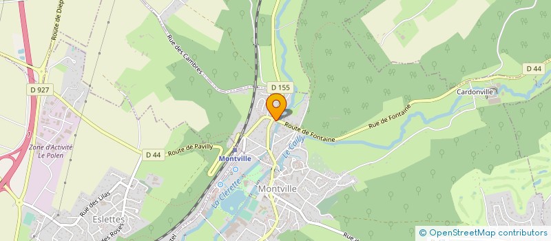 localisation de l'entreprise NORMANDIE ECONOMIE D'ENERGIE à MONTVILLE