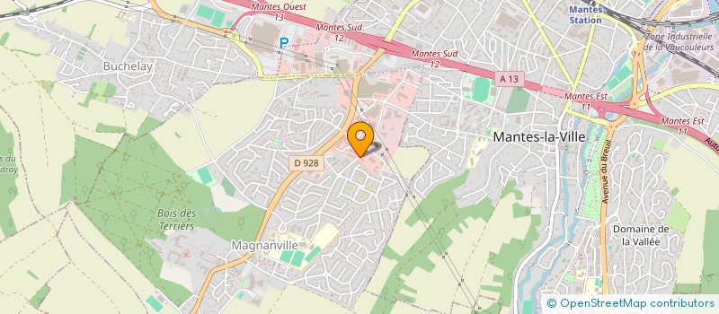 localisation de l'entreprise NORMANDIE ETANCHEITE  MAGNANVILLE