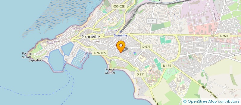 localisation de l'entreprise NORMANDIE EUROPE CONSULTANTS à GRANVILLE