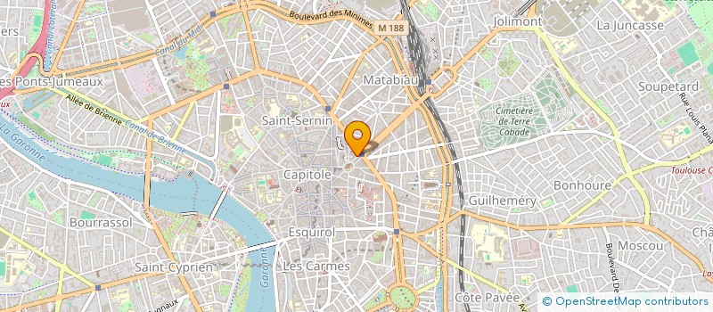 localisation de l'entreprise NORMANDIE FONCIERE à TOULOUSE