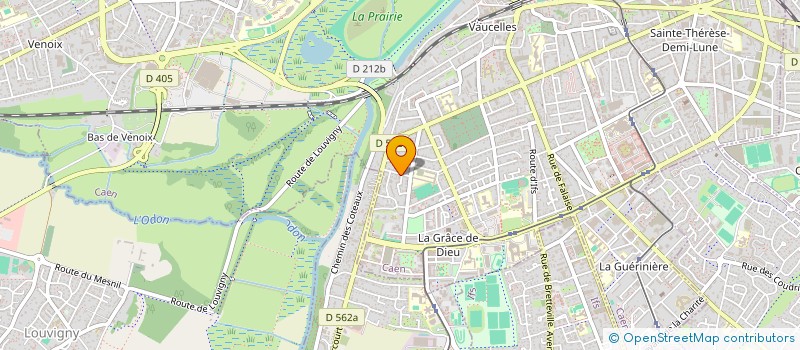 localisation de l'entreprise NORMANDIE FOREVER à CAEN