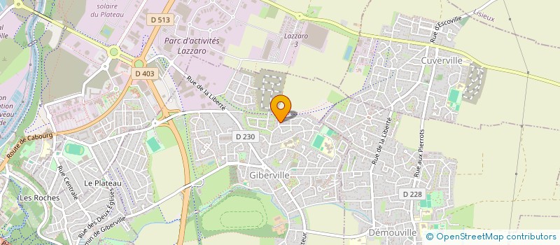 localisation de l'entreprise NORMANDIE FRANCE TOGO  GIBERVILLE