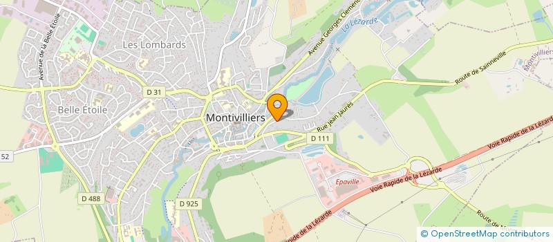 localisation de l'entreprise NORMANDIE GLASS à MONTIVILLIERS