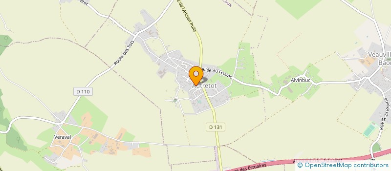 localisation de l'entreprise NORMANDIE IMMOBILIER  CROIX-MARE