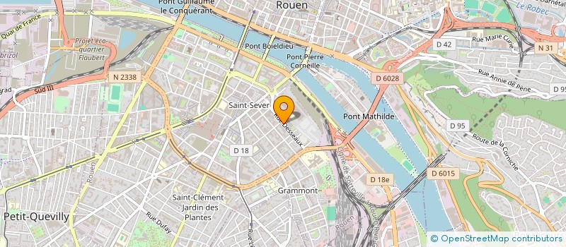 localisation de l'entreprise NORMANDIE INITIATIVE DEVELOPPEMENT à ROUEN