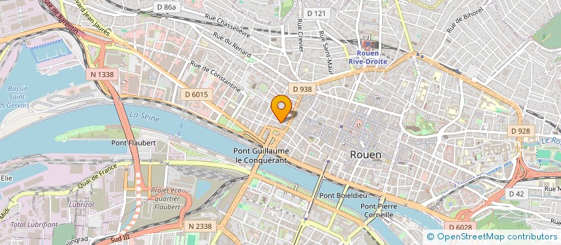 localisation de l'entreprise NORMANDIE INNOVATION à ROUEN