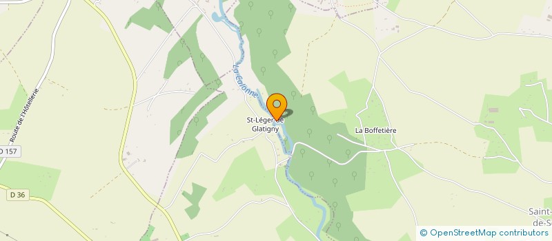 localisation de l'entreprise NORMANDIE LAVERIE  THIBERVILLE