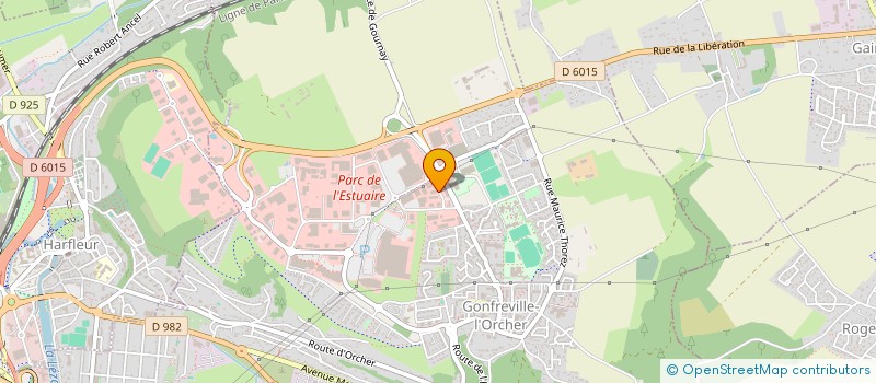localisation de l'entreprise NORMANDIE LITERIE à GONFREVILLE-L'ORCHER