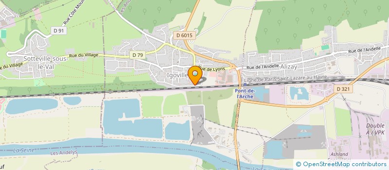 localisation de l'entreprise NORMANDIE LOCATION IMMOBILIER  ALIZAY