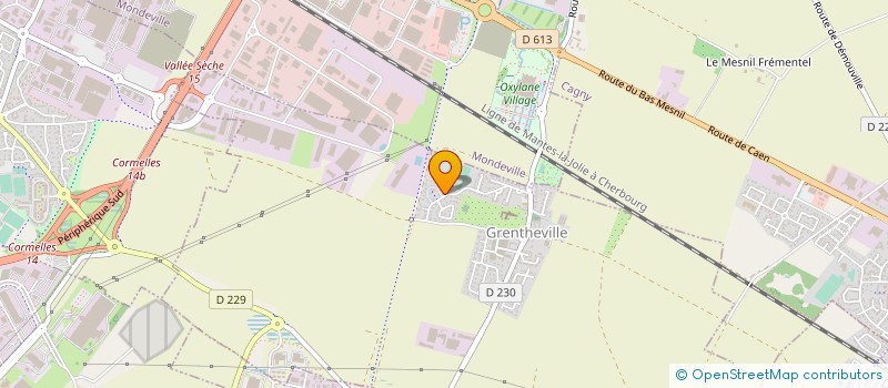 localisation de l'entreprise NORMANDIE MEDICAL à GRENTHEVILLE