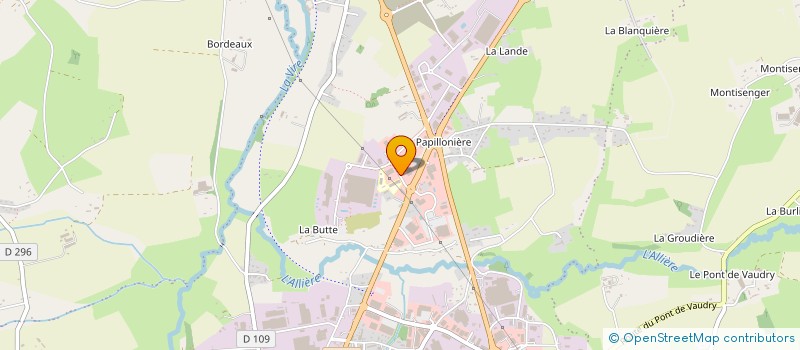 localisation de l'entreprise NORMANDIE MENUISERIE à VIRE-NORMANDIE