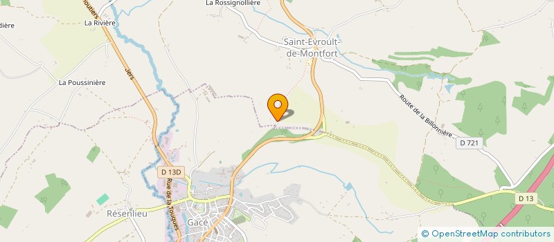 localisation de l'entreprise NORMANDIE MERULE à SAINT-EVROULT-DE-MONTFORT