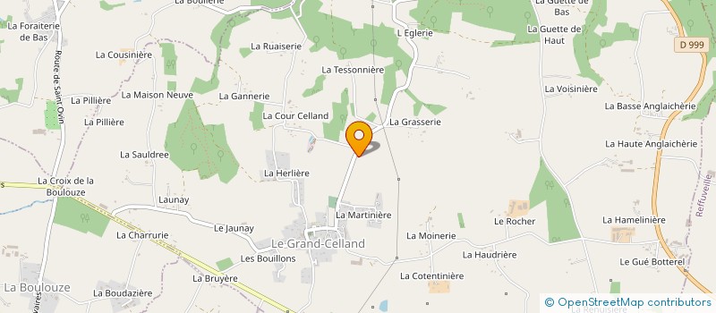 localisation de l'entreprise NORMANDIE MONTGOLFIERE  LE GRAND-CELLAND