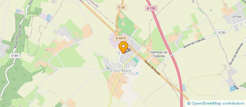 localisation de l'entreprise NORMANDIE MX  CROIX-MARE