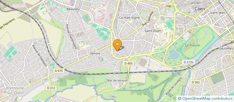 localisation de l'entreprise NORMANDIE NATURE  CAEN