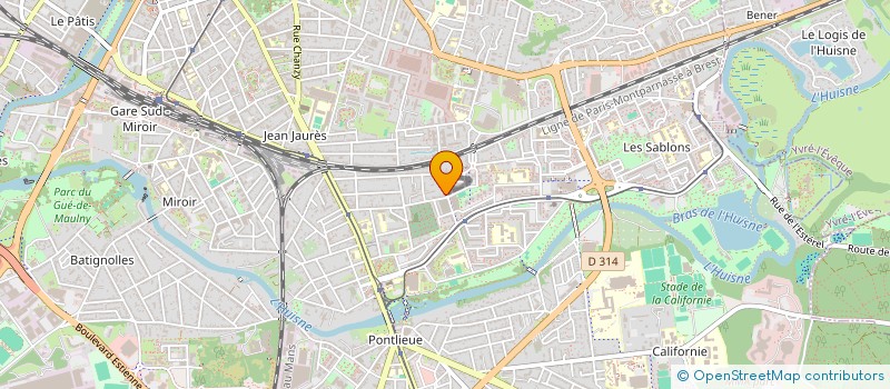 localisation de l'entreprise NORMANDIE NIEMEN  LE MANS