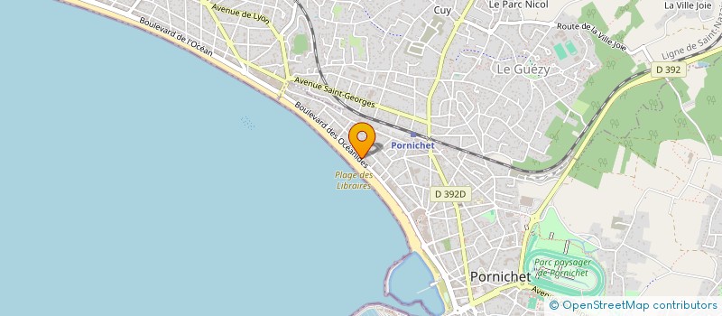 localisation de l'entreprise NORMANDIE OCEAN à PORNICHET