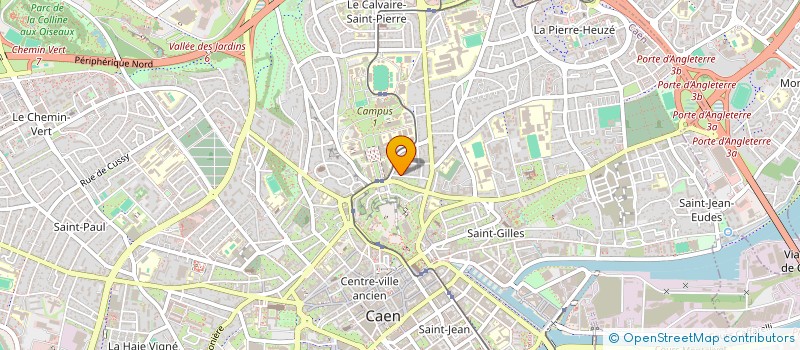 localisation de l'entreprise NORMANDIE PATRIMOINES & NUMERIQUES (VALORISATION DES PATRIMOINES INNOVANTS) à CAEN