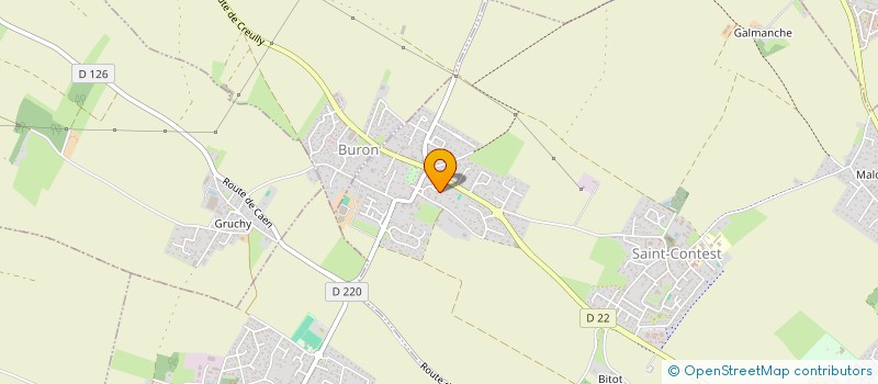 localisation de l'entreprise NORMANDIE PLAGE  SAINT-CONTEST