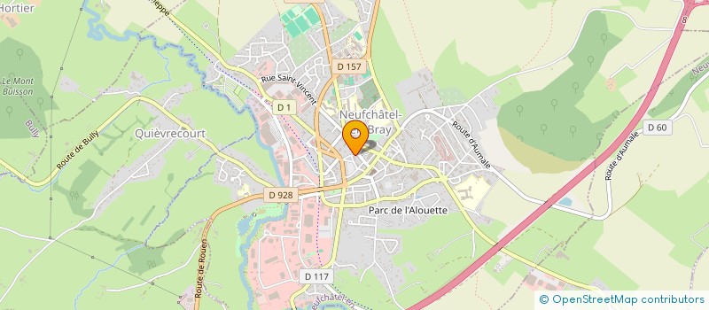 localisation de l'entreprise NORMANDIE PLATRERIE à NEUFCHATEL-EN-BRAY