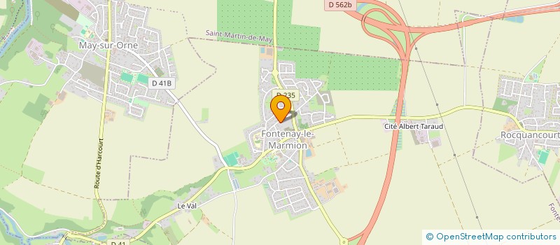 localisation de l'entreprise NORMANDIE PORTES AUTOMATIQUES  FEUGUEROLLES-BULLY