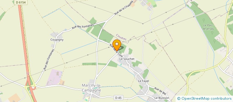 localisation de l'entreprise NORMANDIE PRESTATIONS  MARCILLY-LA-CAMPAGNE