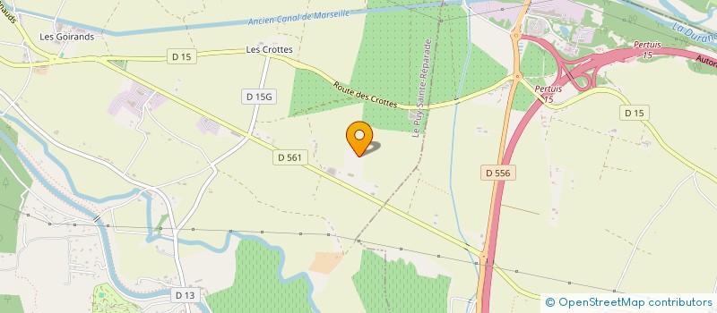 localisation de l'entreprise NORMANDIE PROVENCE  LE PUY-SAINTE-REPARADE