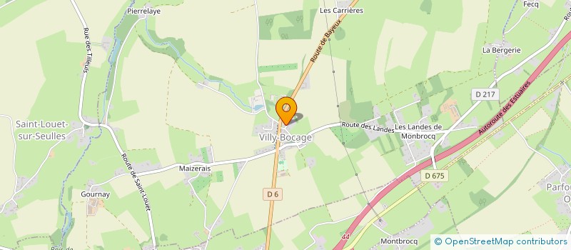 localisation de l'entreprise NORMANDIE RACING  VILLY-BOCAGE