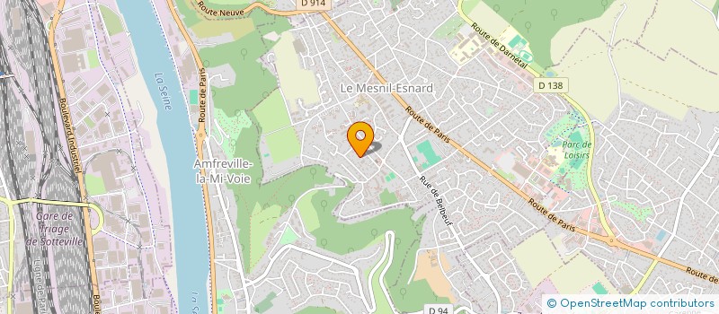 localisation de l'entreprise NORMANDIE REPUBLIQUE  LE MESNIL-ESNARD