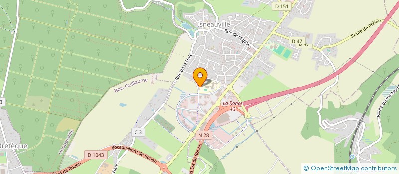 localisation de l'entreprise NORMANDIE SANTE  MONT-SAINT-AIGNAN