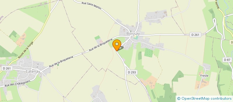 localisation de l'entreprise NORMANDIE SECURITE INCENDIE DESENFUMAGE  BOISSAY