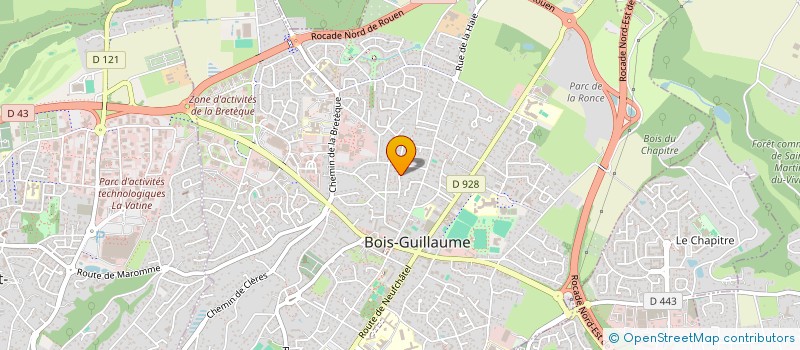 localisation de l'entreprise NORMANDIE SIMULATION à BOIS-GUILLAUME