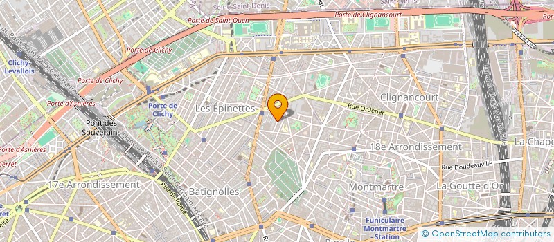 localisation de l'entreprise NORMANDIE SOCIETY  PARIS