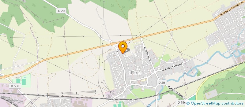 localisation de l'entreprise NORMANDIE TECHNOLOGIES  PITRES