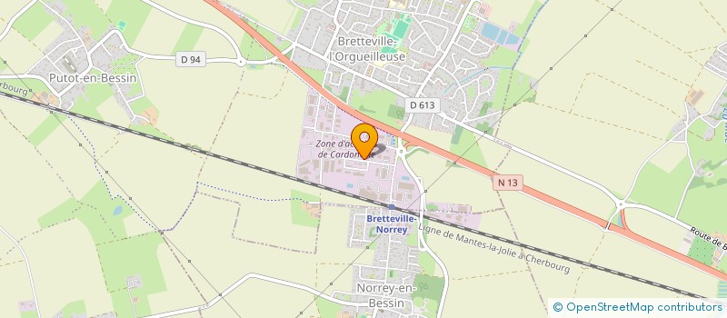 localisation de l'entreprise NORMANDIE TERRE D'APPELLATIONS CIDRICOLES à THUE ET MUE