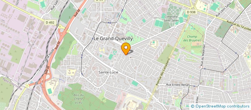 localisation de l'entreprise NORMANDIE TOP CHRONO à LE GRAND-QUEVILLY