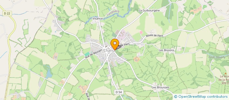 localisation de l'entreprise NORMANDIE TOURISME EXPLOITATION à TINCHEBRAY-BOCAGE