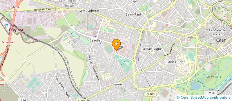 localisation de l'entreprise NORMANDIE TRANSACTIONS à CAEN