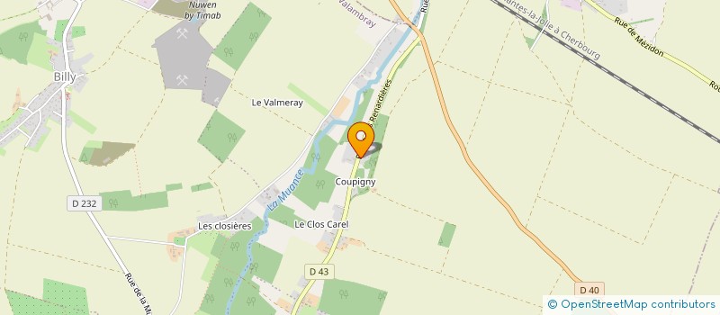 localisation de l'entreprise NORMANDIE TRANSACTIONS IMMOBILIERES  VALAMBRAY