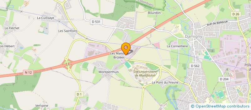 localisation de l'entreprise NORMANDIE TRAP DISTRIBUTION à LONRAI