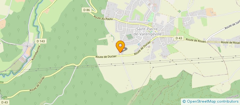 localisation de l'entreprise NORMANDIE V.G.P  SAINT-PIERRE-DE-VARENGEVILLE